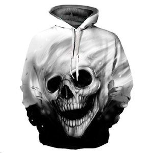 Unisex Skull Hoodie & Sweatpants Set